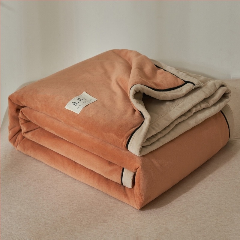 Sleeping Cute Rabbit βρεφικό milk fleece κουβέρτα από πολυεστέρα, 2000–2500 g, για όλες τις εποχές