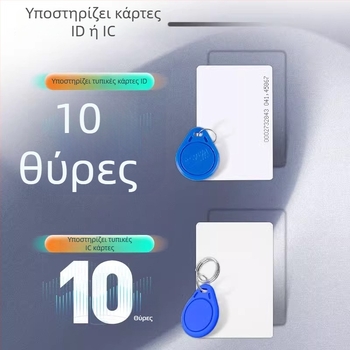 Αναγνώστης καρτών ελέγχου πρόσβασης ICID, διπλής συχνότητας, USB χωρίς οδηγό, μονάδα έκδοσης καρτών (Απόσταση ανίχνευσης 1–5; Χρόνος ανάγνωσης 0.5; Χωρητικότητα αποθήκευσης 1024)