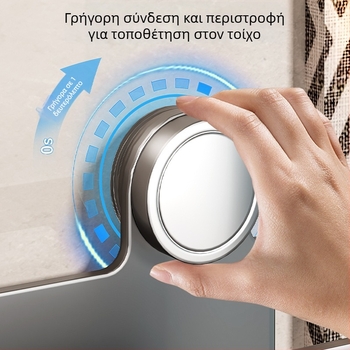 Δοχείο για οδοντόβουρτσες και κύπελλο γαργάρου, τοίχο-εγκαταστημένο, σετ δύο τεμαχίων (Μάρκα Baihan, Υλικό Space Aluminum, Διακόσμηση επιφάνειας: Ψεκαστό Πλαστικό, Στυλ: Μοντέρνα Απλότητα)