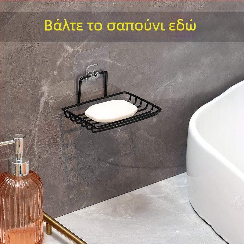 Δοχείο σαπουνιού από ανοξείδωτο ατσάλι τοποθετούμενο σε τοίχο - διπλό διαμέρισμα, σετ δύο τεμαχίων, CE πιστοποιημένο