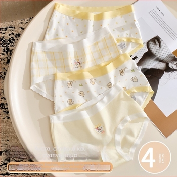 Κοριτσίστικα εσώρουχα - βρακάκια από βαμβακόμείγμα, Κλάση Α, 47,5% βαμβάκι, για κορίτσια 8+ ετών (ύψος 140 cm), Χειμερινή συλλογή 2024