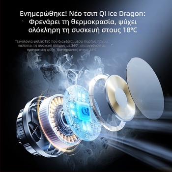 Μαγνητικό ασύρματο κράτημα κινητού αυτοκινήτου με φόρτιση 15W, στερέωση στον αεραγωγό (snap-on)