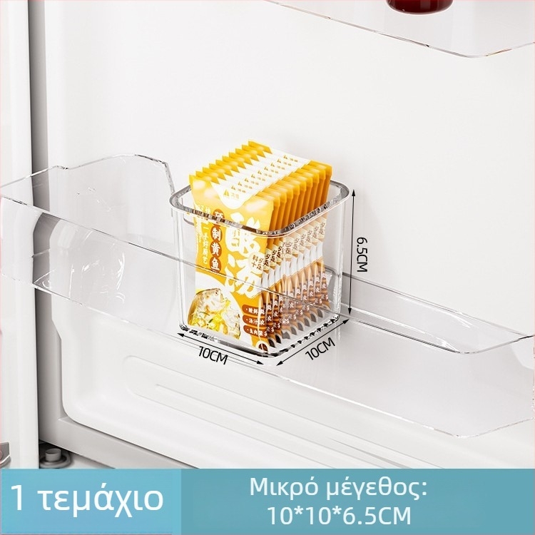 Δοχείο αποθήκευσης αυγών για την πλευρική πόρτα του ψυγείου, διατήρηση φρεσκάδας φρούτων και λαχανικών, κατηγορία τροφίμων, PET υλικό, οργάνωση κουζίνας