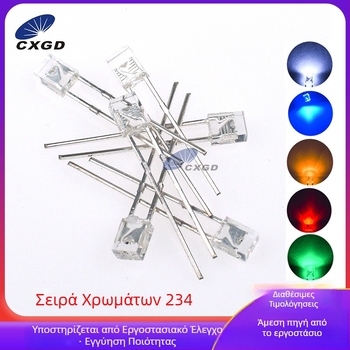 Χάντρες LED 234 – 20 mA, 1.8–2.2 V, 0.06 W, γωνία δέσμης 45°, CRI 90+