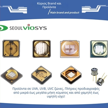 UV LED inline μεταλλικός σωλήνας λαμπτήρας 365 nm υπεριώδες LED για βιοχημική ανίχνευση, 20 mA, 3.2–4.0 V, 0.08–0.1 W, δέσμη 10°