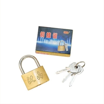 Hanshan χαλκού κλειδαριά οικιακής χρήσης για κρέμασμα, μοντέλο E-type, μοντέρνο μινιμαλιστικό στυλ, πολυχρηστικότητα