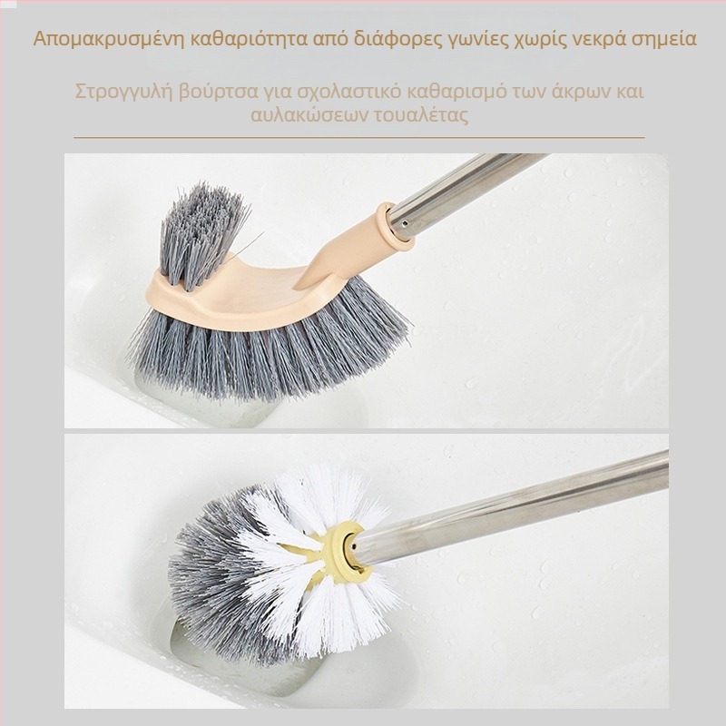 Βούρτσα τουαλέτας με μακριά λαβή, πλαστική, 135 g, 1 τεμάχιο