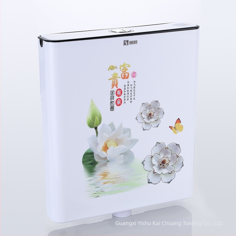 Ρεζερβουάζ πλήρωσης τουαλέτας για κλειστή τουαλέτα - PP, 4-8L, χειροκίνητος έλεγχος, τοίχος αποχέτευσης, Essence Antelope