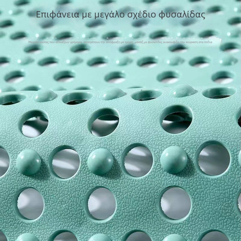 Τετράγωνο αντιολισθητικό χαλάκι μπάνιου με βεντούζες – μοντέρνο μινιμαλιστικό στυλ