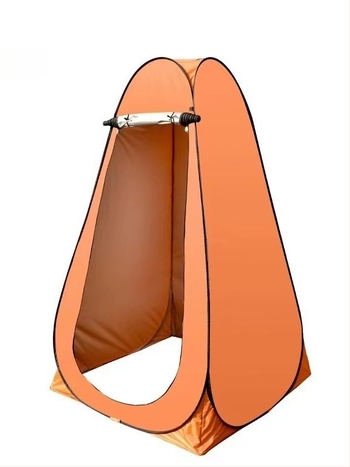 Σκηνή εξωτερικού ντους με χώρο αλλαγής, φορητή, πτυσσόμενη σκηνή μπάνιου για κάμπινγκ, 190T πολυεστέρας, γρήγορη εγκατάσταση, αδιάβροχη απόδοση <1000 mm