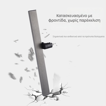 Στήλη ντους, Space αλουμίνιο, μοντέλο 6584512, επιτοίχια τοποθέτηση, 0–90°C / 0–1,6 MPa