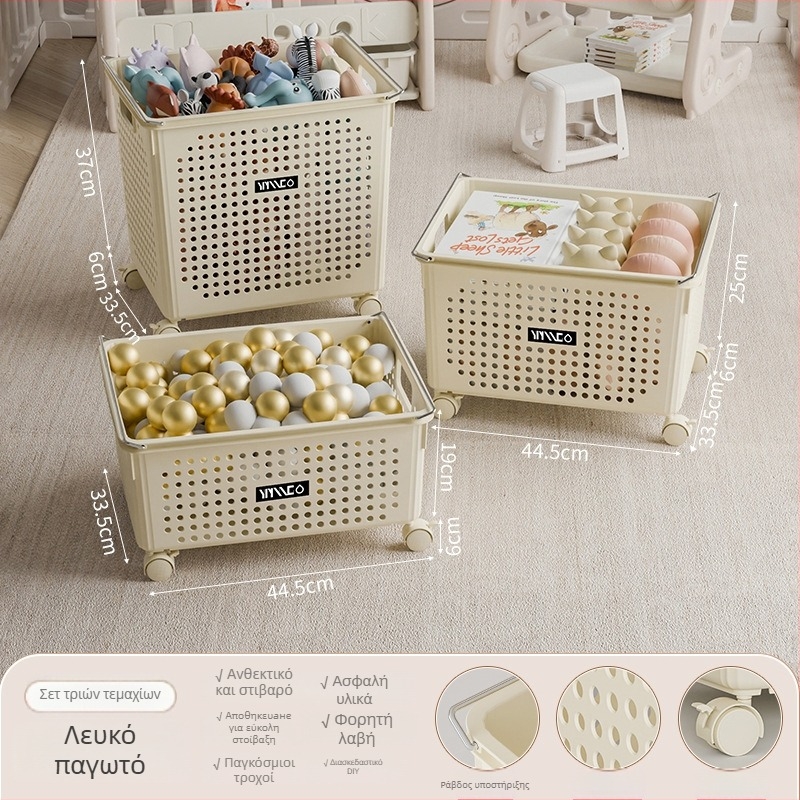 Chongfa πλαστικό κουτί αποθήκευσης παιχνιδιών με λογότυπο, μοντέρνος μινιμαλιστικός σχεδιασμός, με δυνατότητα προσαρμογής