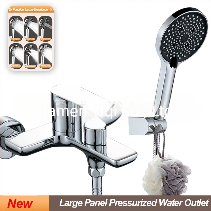 Τριπλό σετ ντους από χαλκό με κρυφή εγκατάσταση – μοντέλο dcf-1011, λειτουργίες ψεκασμός, μασάζ, αφρός και βροχή