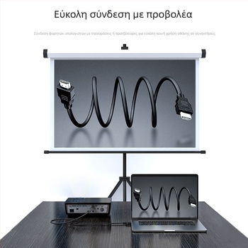 HDTV καλώδιο δεδομένων 4K60Hz, μήκος 1,5 μ, αγώγιμος χάλυβας επικαλυμμένος χαλκός, HDTV διεπαφή