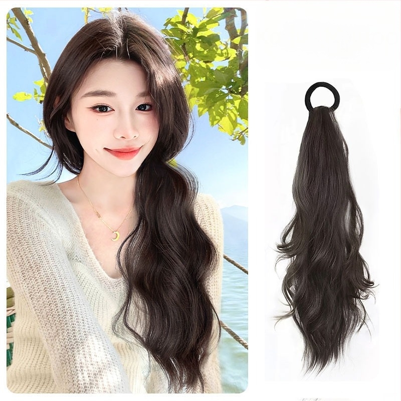 περούκα με αλογοουρά, μοντέλο Hair rope ponytail, υλικό: ίνες υψηλής θερμοαντοχής, τεχνολογία: μηχανισμός, κατάλληλη για γυναίκες