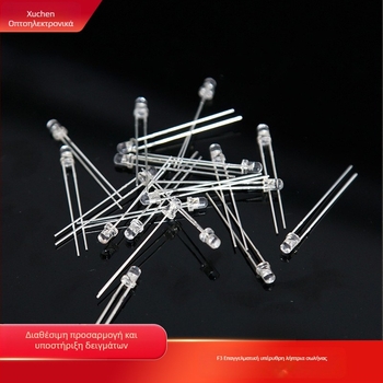 F3 σωληνάριο λήψης υπέρυθρων – μοντέλο F3; τάση 2.7–2.8 V; ρεύμα 20 mA; μήκος κύματος 850/940 nm; ισχύς 0.06 W