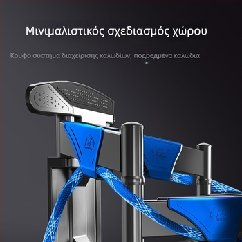 Επιτοίχιος βραχίονας τηλεόρασης με τηλεσκοπική περιστροφή NB757-L400 (Μέγιστο φορτίο 15 kg+, Μηχανικός έλεγχος, Μεταλλικό στήριγμα από σίδηρο, Για τοίχο)