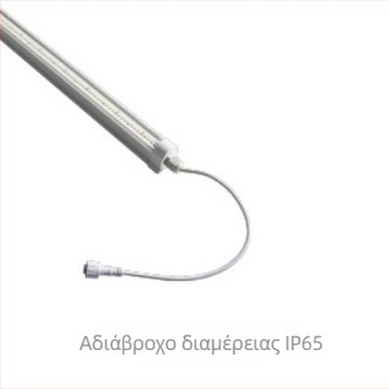 Τ8 πλήρους φάσματος φυτό ανάπτυξης λαμπτήρας, μοντέλο Zyc-1200-20W, LED LM281B/3030, 120 LED, 4023 lm, IP65