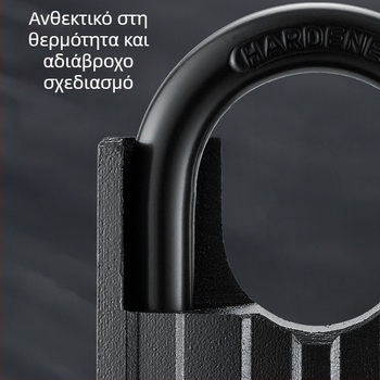 Κλειδαριά – OPEL Σιδερένια, Μοντέρνο Απλό Στυλ, Μοντέλο BBL-BLACK-DX, Για Πόρτες, Ντουλάπες, Αποσκευές