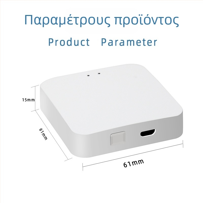 Graffiti SY-WZJ1 Έξυπνος Zigbee Ασύρματος Μεταγωγέας με Κεντρικό Έλεγχο Tuya Smart 3.0, 2,4 GHz Wi‑Fi, Υποστήριξη Τείχους Προστασίας