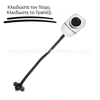 Στήριγμα οθόνης με περιστροφή 360°, μεταλλική κατασκευή, σωλήνας θερμοσυσκευής, ευέλικτος λαιμός