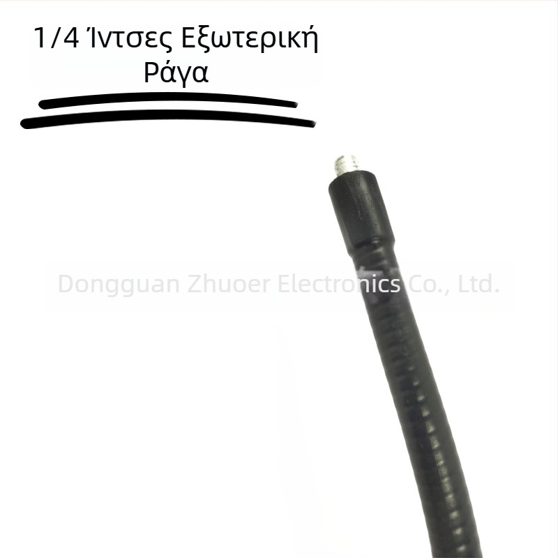 Στήριγμα οθόνης με περιστροφή 360°, μεταλλική κατασκευή, σωλήνας θερμοσυσκευής, ευέλικτος λαιμός