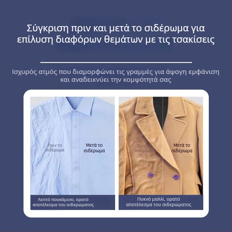 Φορητή μηχανή ατμού σιδερώματος – κατάλληλη για φοιτητές σε κοιτώνες, 600W, AC 111–240V, χωρητικότητα <0.8L, μηχανική λειτουργία
