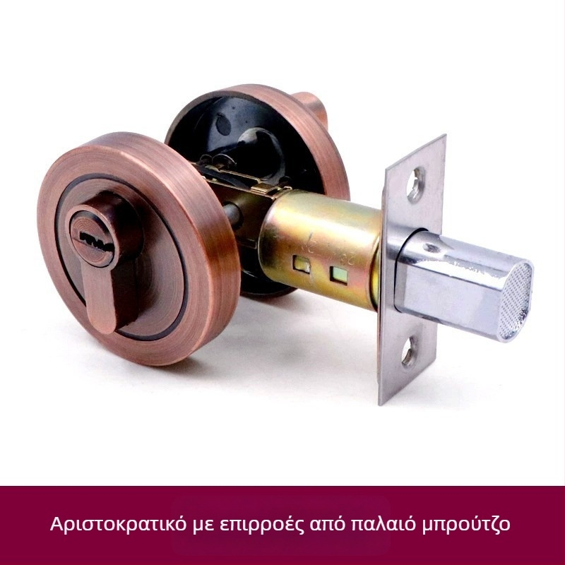 Yigu κρυφή κλειδαριά πόρτας για εσωτερικές ξύλινες πόρτες, κράμα ψευδάργύρου, μοντέρνος μινιμαλιστικός σχεδιασμός