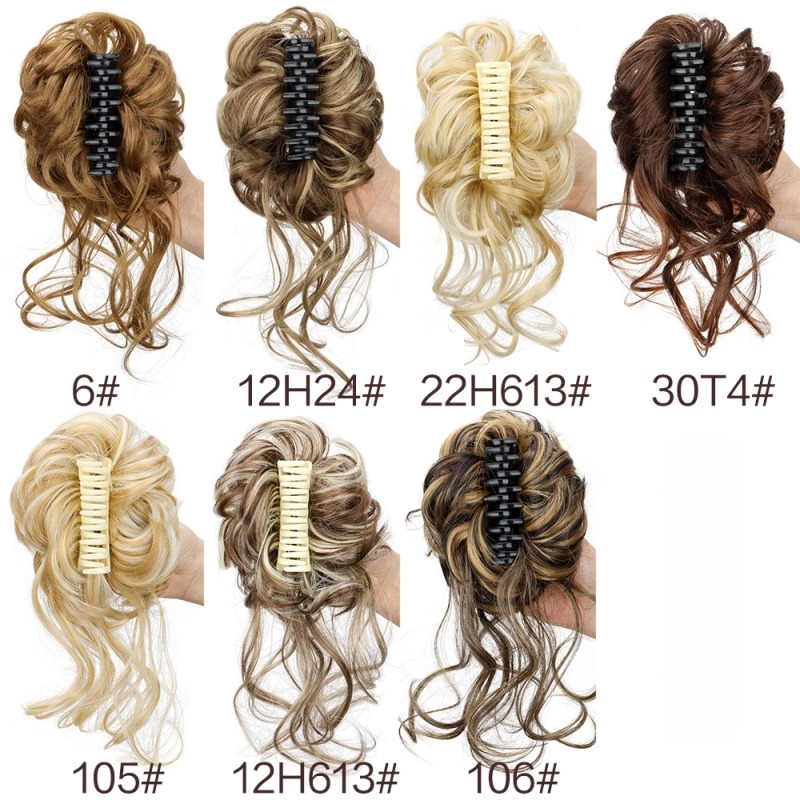 Γυναικεία περούκα με ουρά, μοντέλο SW207, υλικό: σύρμα υψηλής θερμοκρασίας, επεξεργασία: μηχανισμός, χωρίς περμανάντ ή βαφή