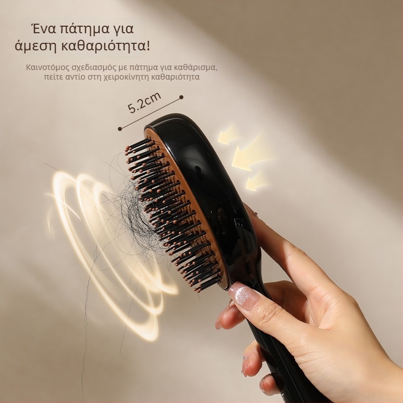 Bydoll Pneumatic Cushion Massage Comb για το κρανίο — ABS + TPR + 304 ανοξείδωτος χάλυβας, Κωδικός προϊόντος B2875, Προέλευση Zhejiang