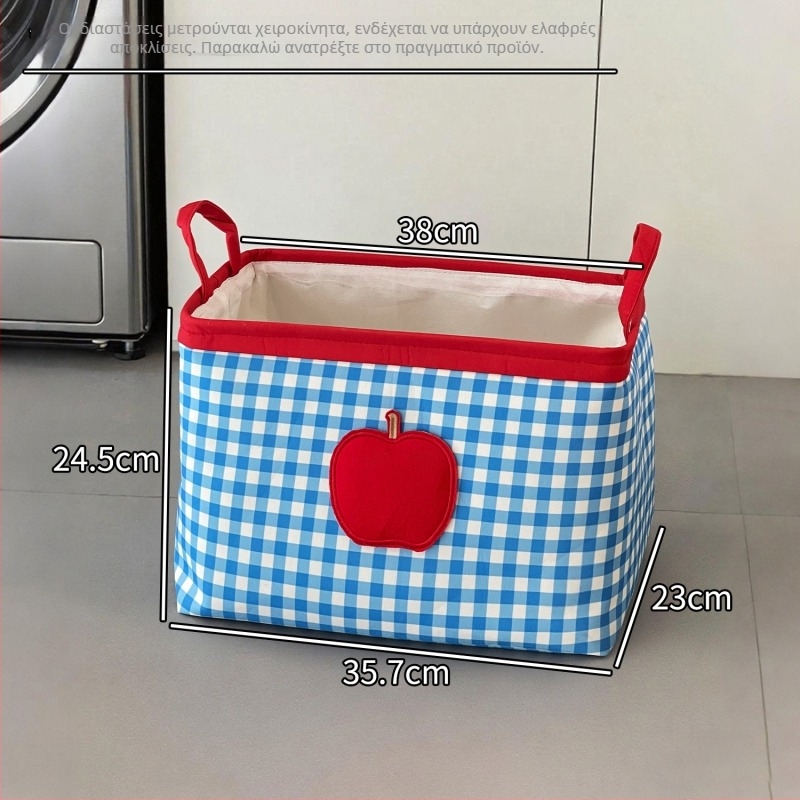 Κάδος για βρώμικα ρούχα μπάνιου — Μεγάλη χωρητικότητα, αναδιπλούμενος, ύφασμα βαμβακι-λινό, μοντέρνος μινιμαλιστικός σχεδιασμός