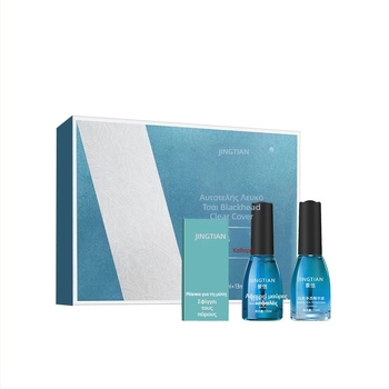 Μάσκα απομάκρυνσης μαύρων στιγμάτων με εκχύλισμα τσαγιού – σετ τριών τεμαχίων, φροντίδα ζώνης Τ, σύσφιξη πόρων, έλεγχος λιπαρότητας, ενυδάτωση