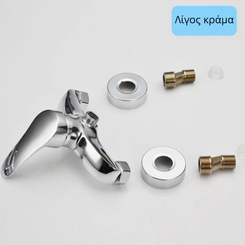 Χαλκός ντους βαλβίδα ανάμειξης, τοίχος εγκατάσταση, κεραμικός έμβονας, μοντέλο Prince Shower, 0–90°C