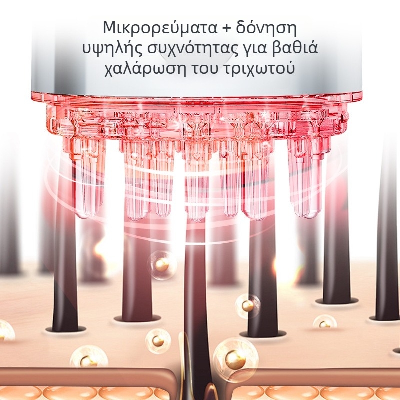 Έξυπνο σύστημα δοσολογίας για το τριχωτό της κεφαλής — μάρκα JY/Jiyan, μοντέλο JY-TP01, 120 g, αντικνησμικό και καταπραΰνει το τριχωτό.