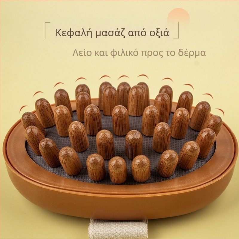 Ράβδος μασάζ – μασάζ λαιμού με κεφαλή σφαίρας, Guan de, PP, 100 g, για μασάζ υγείας, άσκηση και ομορφιά