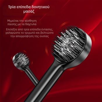 Χτένα ανάπτυξης μαλλιών με κόκκινο φως, μασάζ τριχωτού και εφαρμογέας φαρμάκων – Μοντέλο DYS001, Προδιαγραφή 001, Κατάλληλο για όλους