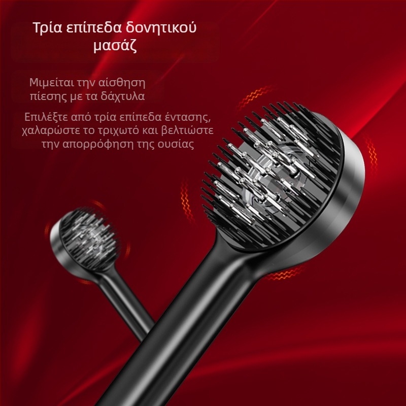 Χτένα ανάπτυξης μαλλιών με κόκκινο φως, μασάζ τριχωτού και εφαρμογέας φαρμάκων – Μοντέλο DYS001, Προδιαγραφή 001, Κατάλληλο για όλους