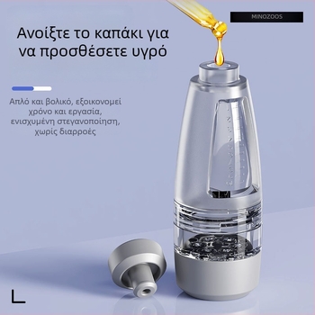 Εξειδικευμένος εφαρμοστής τριχωτού για τοπική εφαρμογή ελαίου αιθέριου και θρεπτικών διαλυμάτων – φορητός μασάζ με ενσωματωμένη μπαταρία 800–1000mAh, IPX0