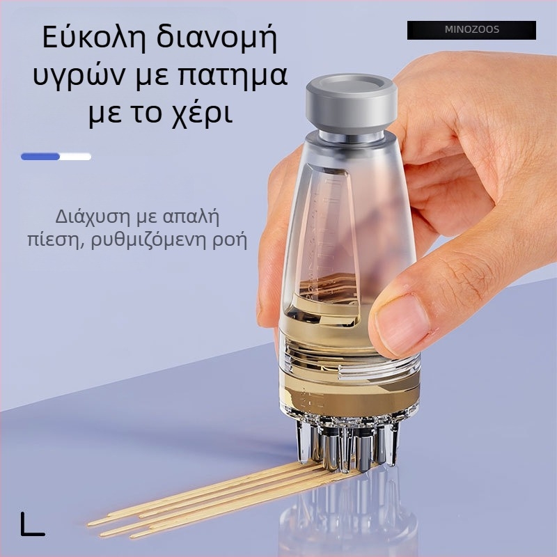 Εξειδικευμένος εφαρμοστής τριχωτού για τοπική εφαρμογή ελαίου αιθέριου και θρεπτικών διαλυμάτων – φορητός μασάζ με ενσωματωμένη μπαταρία 800–1000mAh, IPX0