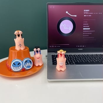 Πλαστικό μπρελόκ με κουμπί φώνης και καταγραφόμενη κούκλα – καρτουνίστικου στυλ, χαλαρωτικό παιχνίδι