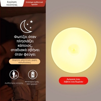 Οροφειακό LED φως με αισθητήρα κίνησης, 36V ή χαμηλότερο, κάλυψη 30 τ.μ. και άνω, Ali Smart