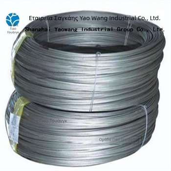 Ανοξείδωτος χάλυβας 1.4571, κυκλικός σύρμα σε ρολό, επιφάνεια 2B, προσαρμόσιμο, επεξεργάσιμο