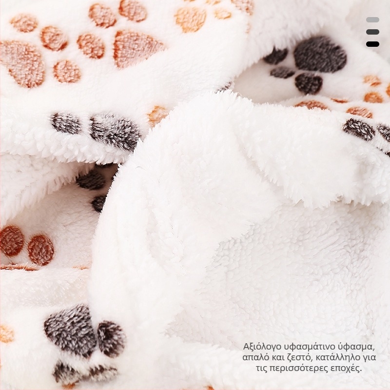 Διπλού επιπέδου αιώρα για μικρά ζώα με σχέδιο ανθοκλάδων για χάμστερ (φλανελ) – Κωδ. 8028