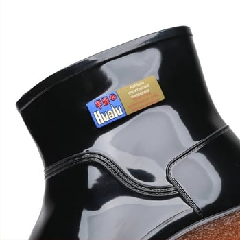 Ανδρικές αδιάβροχες γαλότσες βροχής με χαμηλό ύψος, ελαφριές και αντιολισθητική σόλα