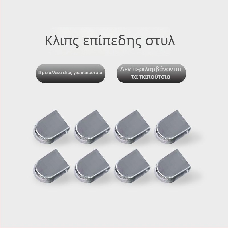 Ελαστικά κορδόνια χωρίς δέσιμο με αγκράφα για υφασμάτινα αθλητικά παπούτσια, άνοιξη