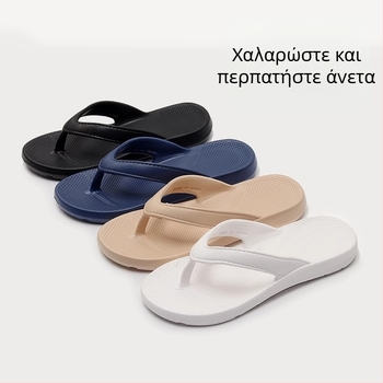 Ανδρικές σαγιονάρες σπορ με ανοιχτό δάχτυλο, EVA επάνω, EVA σόλα, χυτό με έγχυση