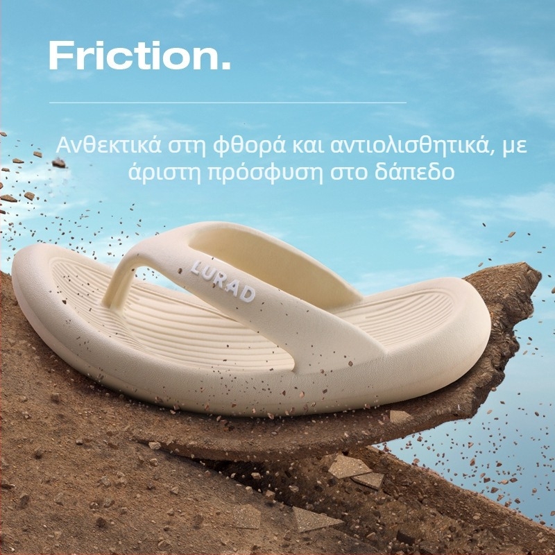 Luladi EVA flip-flop σανδάλια - μονοκόμματη κατασκευή, αντιολισθητικά, ανθεκτικά, ανοιχτό δάχτυλο, σόλα EVA με έγχυση