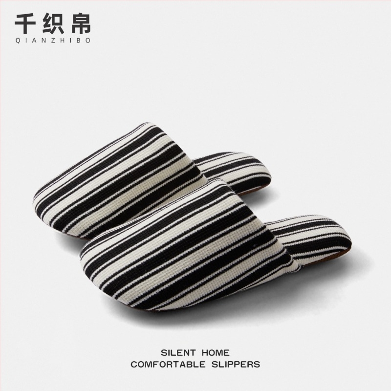 Ανδρικές βαμβακερές παντόφλες εσωτερικού χώρου, slip-on, χαλαρό στυλ, καλοκαίρι 2025