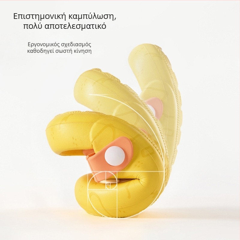 Παιδικά EVA slip-on σανδάλια με αντιολισθητική μαλακή σόλα, Nidobear Cartoon Paradise, για ηλικίες 3-12 ετών