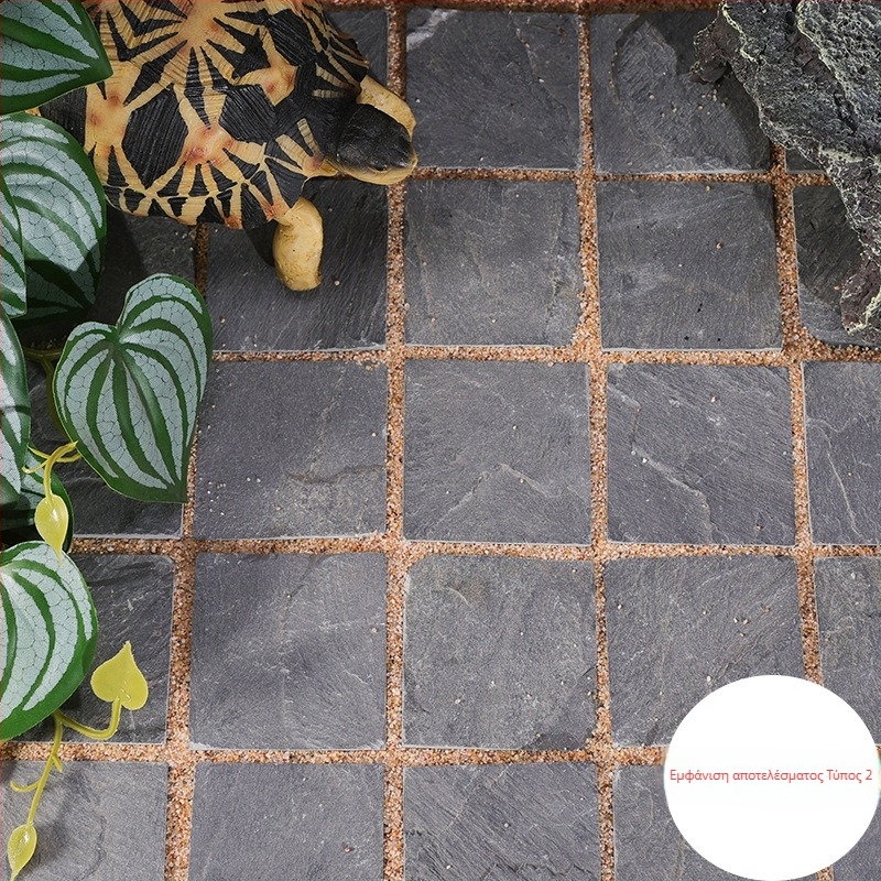 Φυσικοί λίθοι διακόσμησης για ενυδρείο – τούβλιου στυλ διακόσμηση για χελώνα και ενυδρείο ψαριών, 10 g, 1 τεμ., Levana